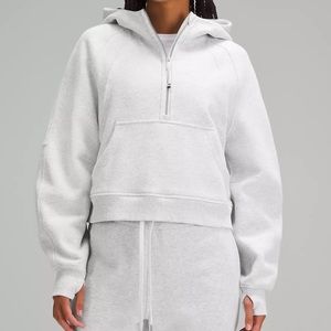 Scuba Oversized Half-Zip Hoodie